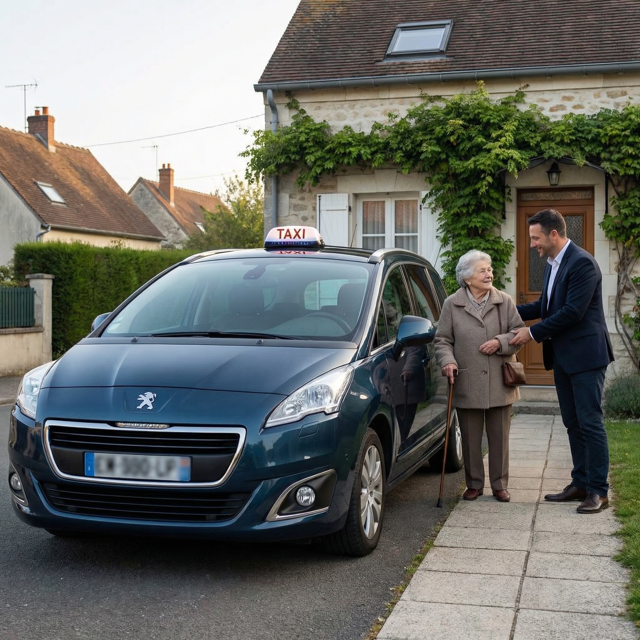 Transport patient domicile vers établissement